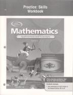 Mathematics: Applications and Concepts, Course 3, Practice Skills Workbook cover