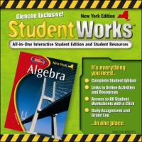 NY Algebra 1 CD-ROM cover