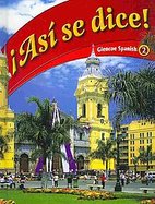 Asi Se Dice!, Level 2, Student Edition cover