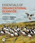 Essentials of Organizational Behavior cover