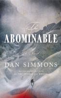 The Abominable : A Novel cover