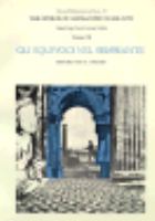 Operas of Alessandro Scarlatti Gli Equivoci Nel Sembiante (volume7) cover
