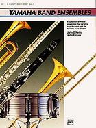 Yamaha Band Ensembles, Book 3 cover