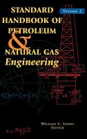 Standard Handbook of Petroleum and Natural Gas Engineering: Volume 2 cover