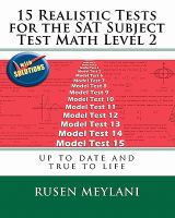 15 Realistic Tests for the SAT Subject Test Math Level 2 cover
