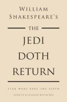 William Shakespeare's Return of the Jedi cover