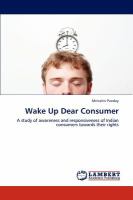 Wake up Dear Consumer cover