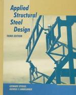 Applied Structural Steel Design cover