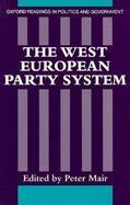 The West European Party System cover