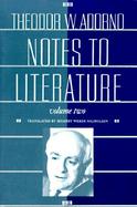 Notes to Literature (volume2) cover
