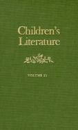 Children's Literature Annual of the Modern Language Association Division on Children's Literature and the Children's Literature Association (volume21) cover
