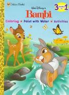 Bambi: Coloring, Paint with Water, Activities cover