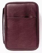 The Cordova Vinyl Collection Bible Cover: Burgundy, Extra-Large cover