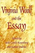 Virginia Woolf and the Essay cover
