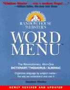 Random House Webster's Word Menu cover