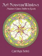 Art Nouveau Windows Stained Glass Pattern Book Stained Glass Pattern Book cover