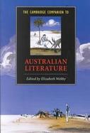 The Cambridge Companion to Australian Literature cover