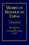 Women in Republican China A Sourcebook cover