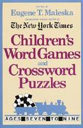 Children's Word Games and Crossword Puzzles cover