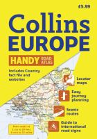 2011 Collins Handy Road Atlas Europe cover