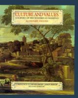 Culture and Values A Survey of the Western Humanities cover