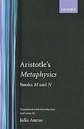 Aristotle's Metaphysics Books m and N cover
