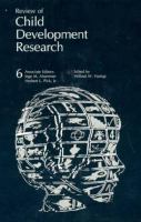 Review of Child Development Research cover