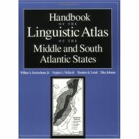 Handbook of the Linguistic Atlas of the Middle and South Atlantic States cover
