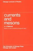Currents and Mesons cover