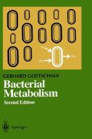 Bacterial Metabolism cover