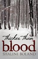 Thicker Than Blood cover