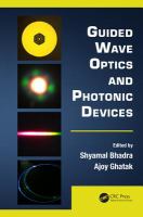 Guided Wave Optics and Photonic Devices cover