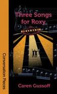 Three Songe for Roxy cover