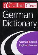 Collins Gem German Dictionary cover