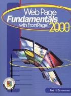 Webpage Fundamentals With Frontpage 2000 cover