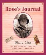 Rose's Journal The Story of a Girl in the Great Depression cover