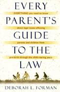 Every Parent's Guide to the Law cover