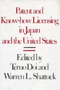 Patent and Know-How Licensing in Japan and the United States cover