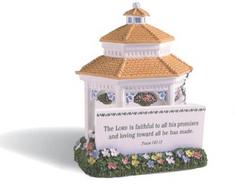 Floral Gazebo: Features 40 Inspirational Bible Verses cover