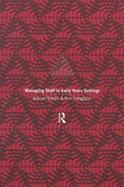 Managing Staff in Early Years Settings cover