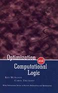 Optimization and Computational Logic cover