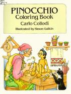Pinocchio Coloring Book cover