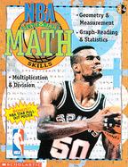 Nba Slam & Jam Math Skills Grades 3-4 cover
