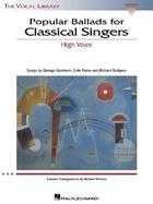 Popular Ballads for Classical Singers High Voice cover