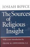 The Sources of Religious Insight cover