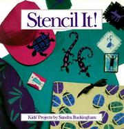 Stencil It!/Kid's Projects cover