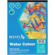 Reeves Water Color Paper Pad 35 Sheets - 9 x 12 cover
