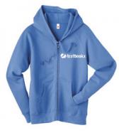 Women's Full Zip Hanes Hoodie (X Large, Carolina Blue) cover