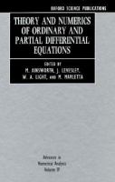Theory and Numerics of Ordinary and Partial Differential Equations: Theory and Numerics of Ordinary and Partial... cover