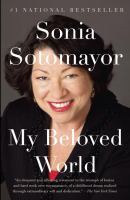 My Beloved World : A Memoir cover